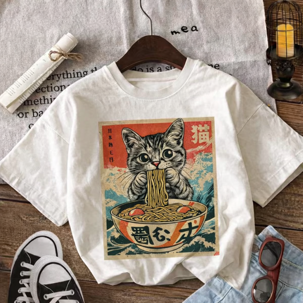 Catson RamenNeko - Damen T-Shirt