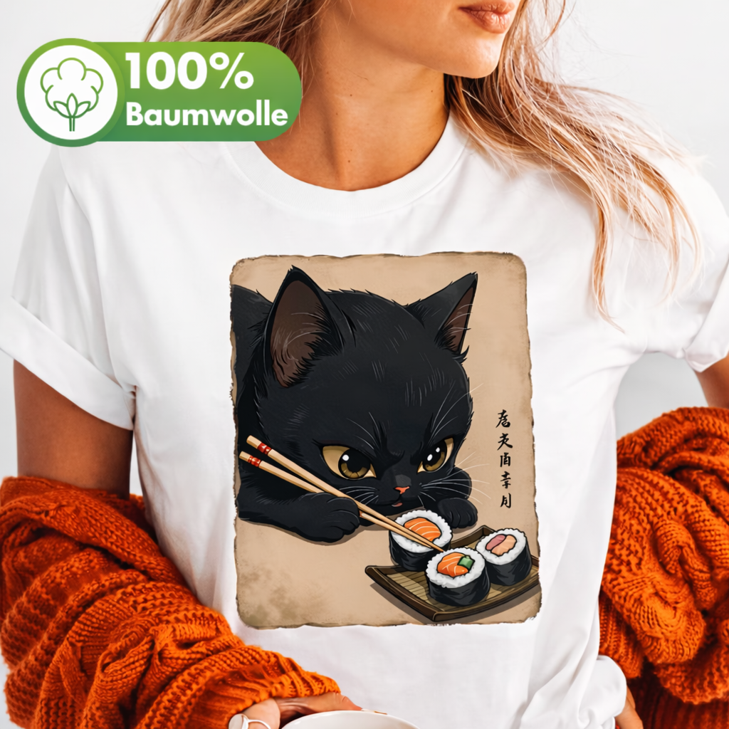 Catson SushiNeko - Damen T-Shirt