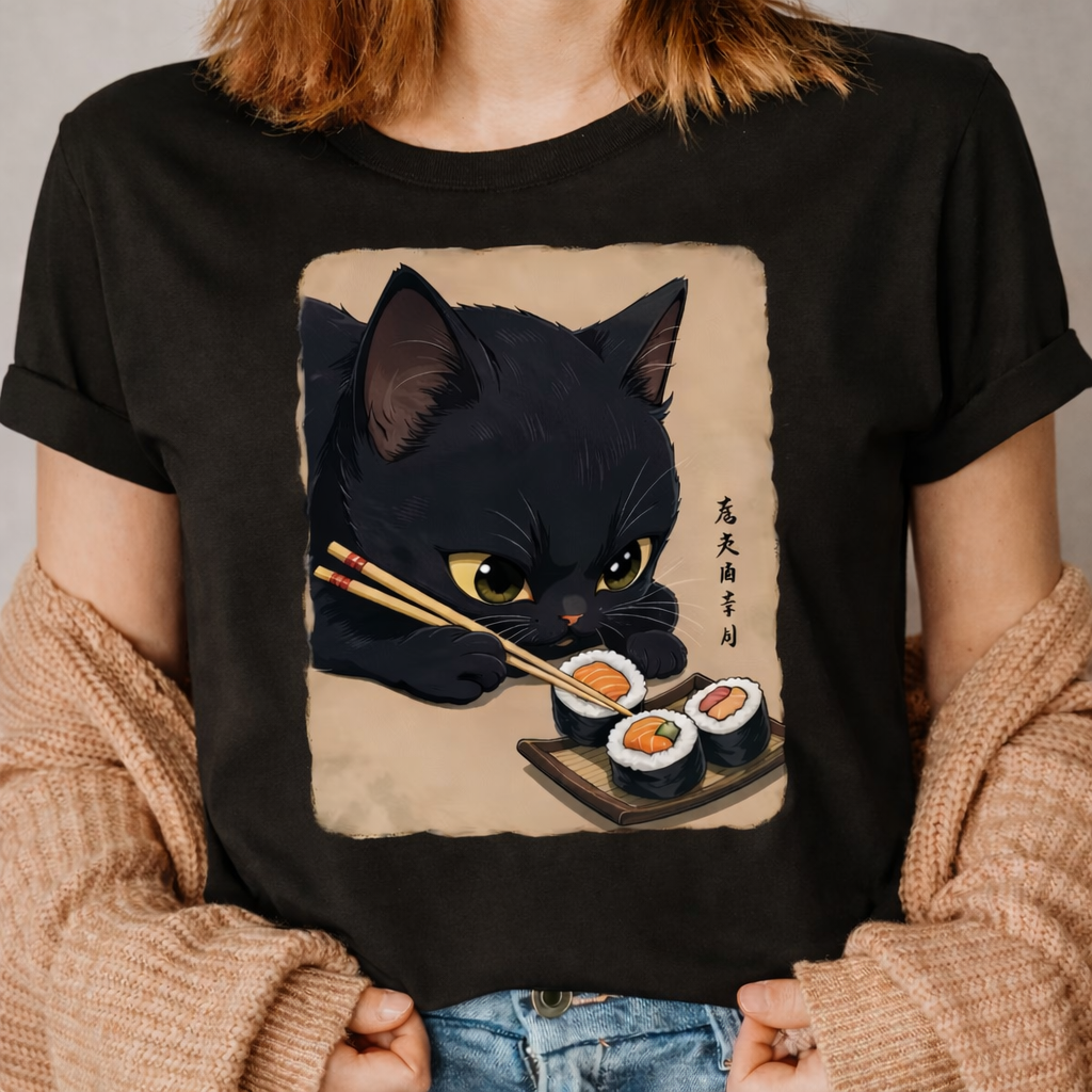 Catson SushiNeko - Damen T-Shirt