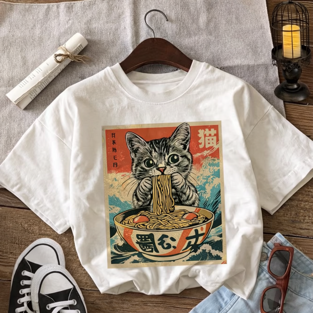 Catson RamenNeko - Damen T-Shirt