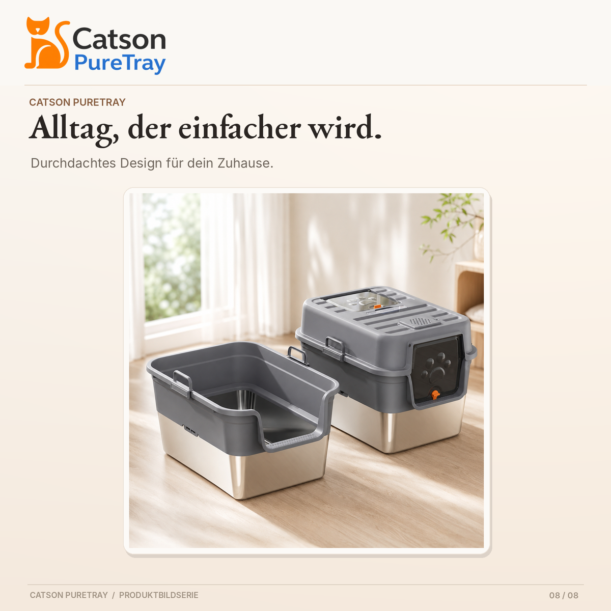 CATSON PureTray – 8/8: Wohnambiente