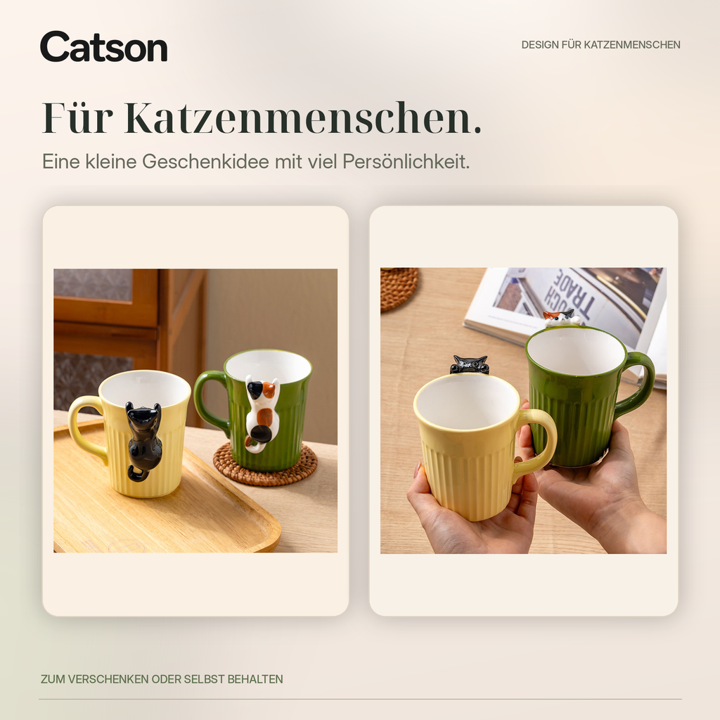 CATSON PawCup – Geschenkidee für Katzenmenschen