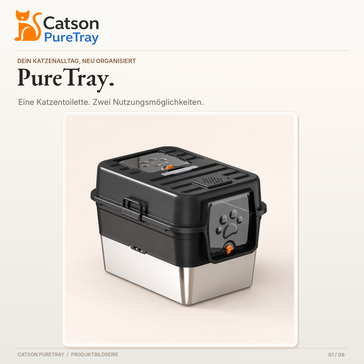 CATSON PureTray – 1/8: Hauptbild