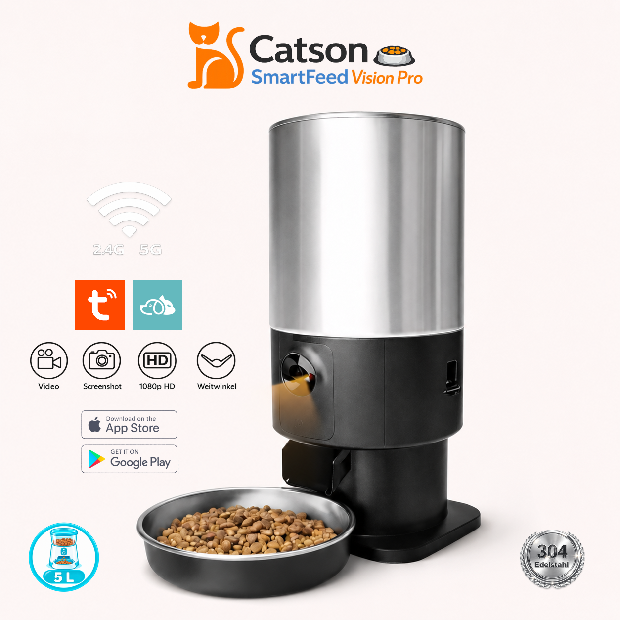 Catson SmartFeed™ Vision Pro