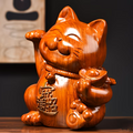 Catson Maneki-Neko Rosenholzfigur – Dekoration, Hauptansicht